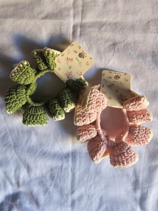Crochet scrunchie (Green)