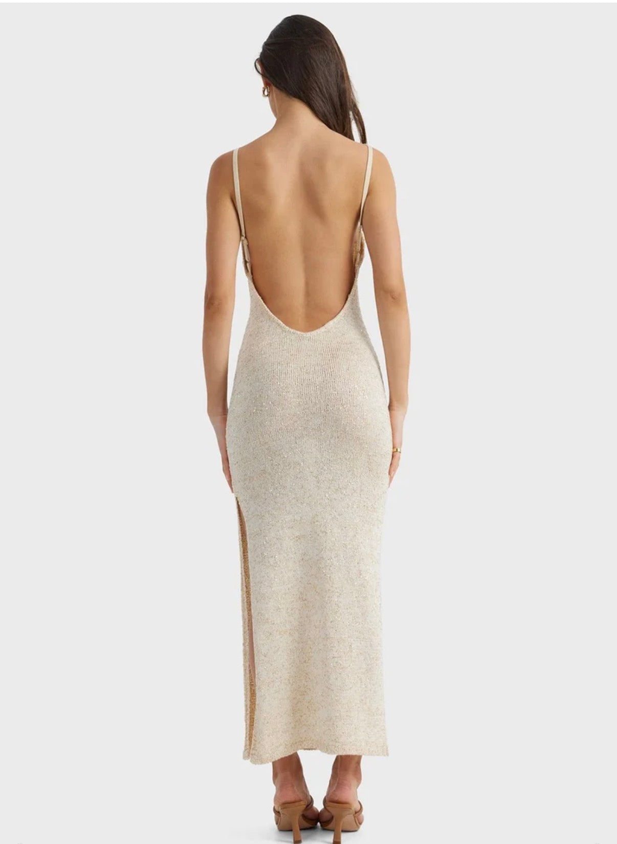 SNDYS KNIT SLIP DRESS