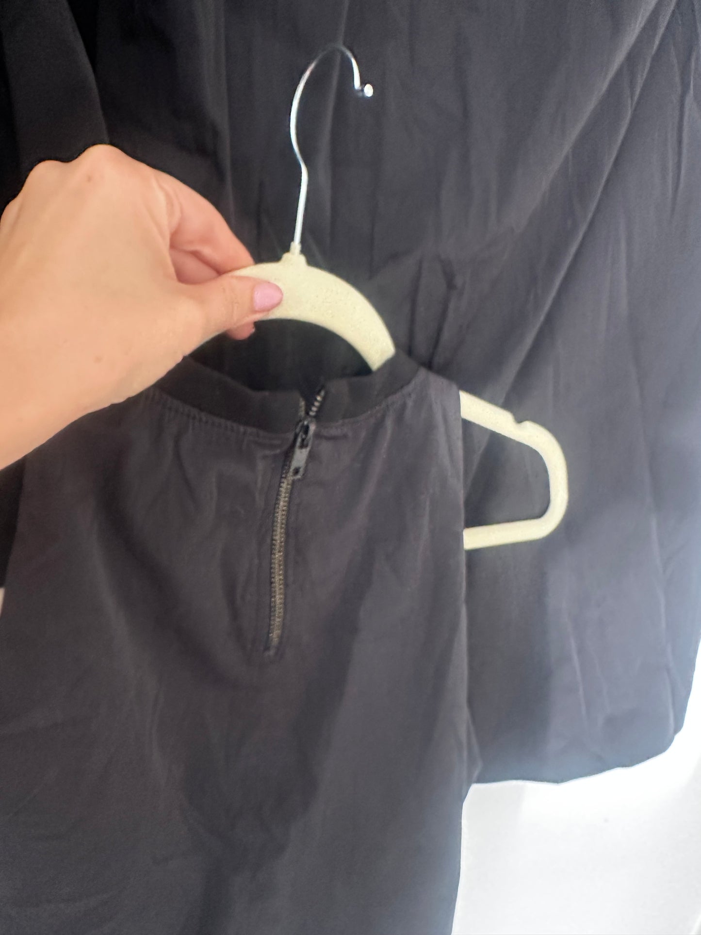 Zara two piece black co ord medium