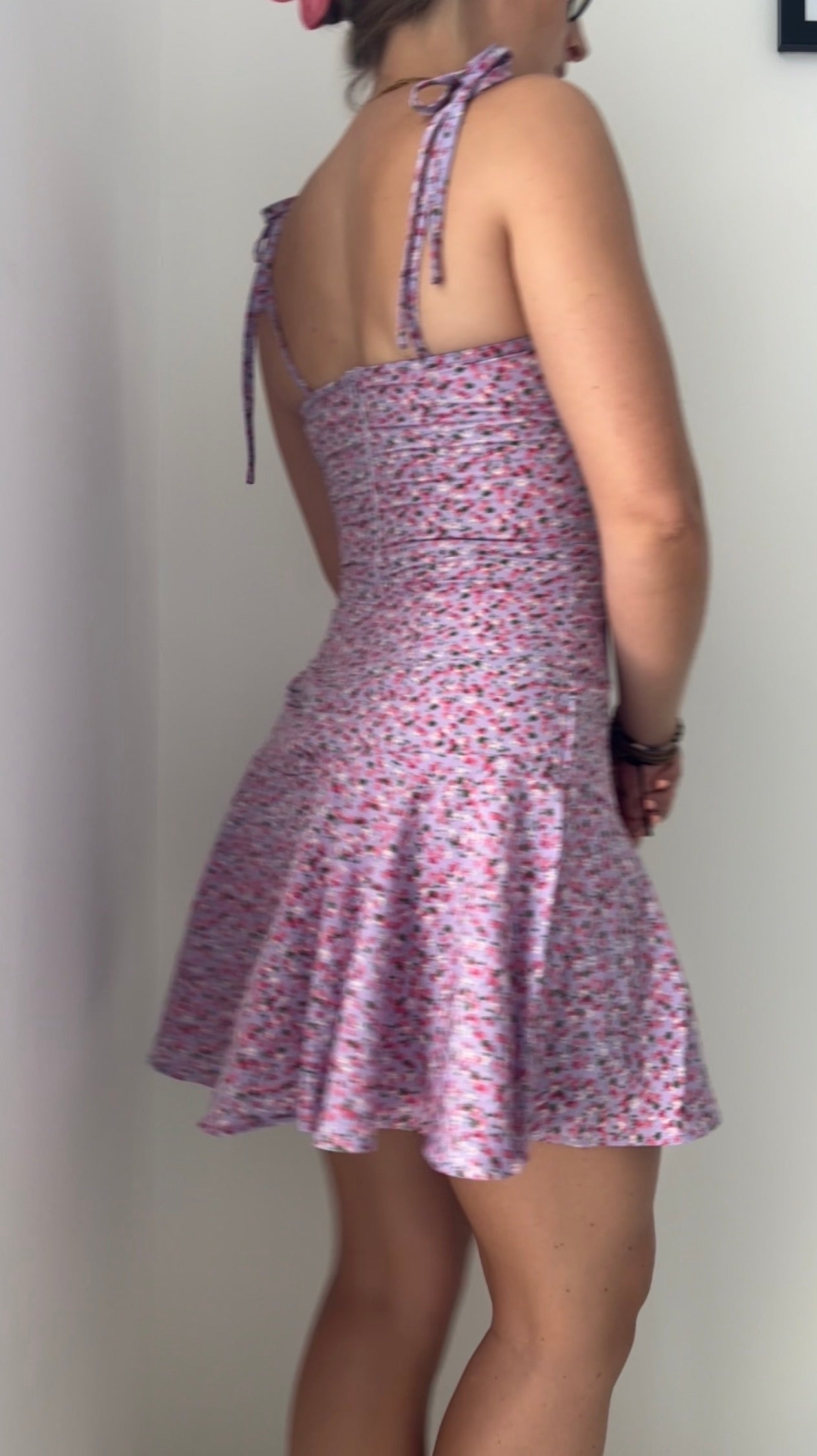 floral dress short