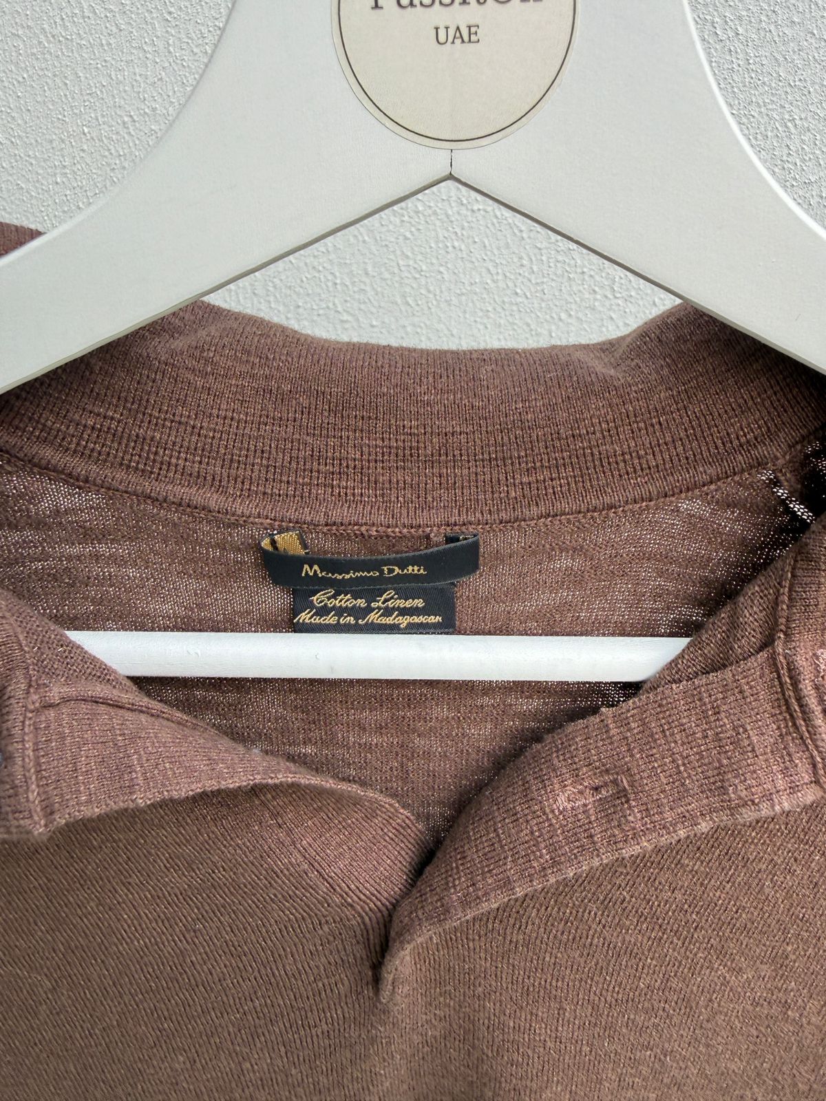 Authentic Massimo Dutti Brown T-Shirt