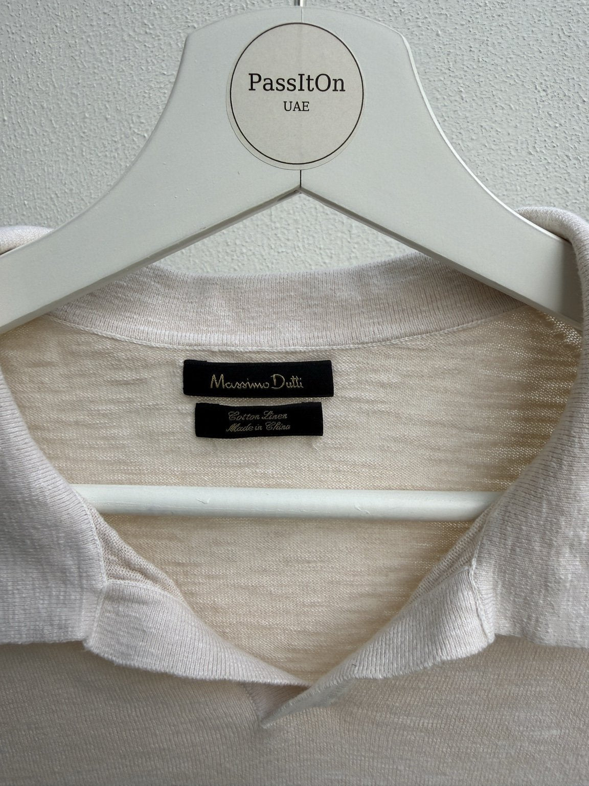 Massimo Dutti  light pink polo shirt– Smart Casual – Excellent Condition