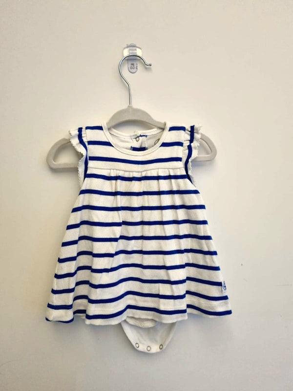 Petit Bateau Dress with Integrated Bodysuit