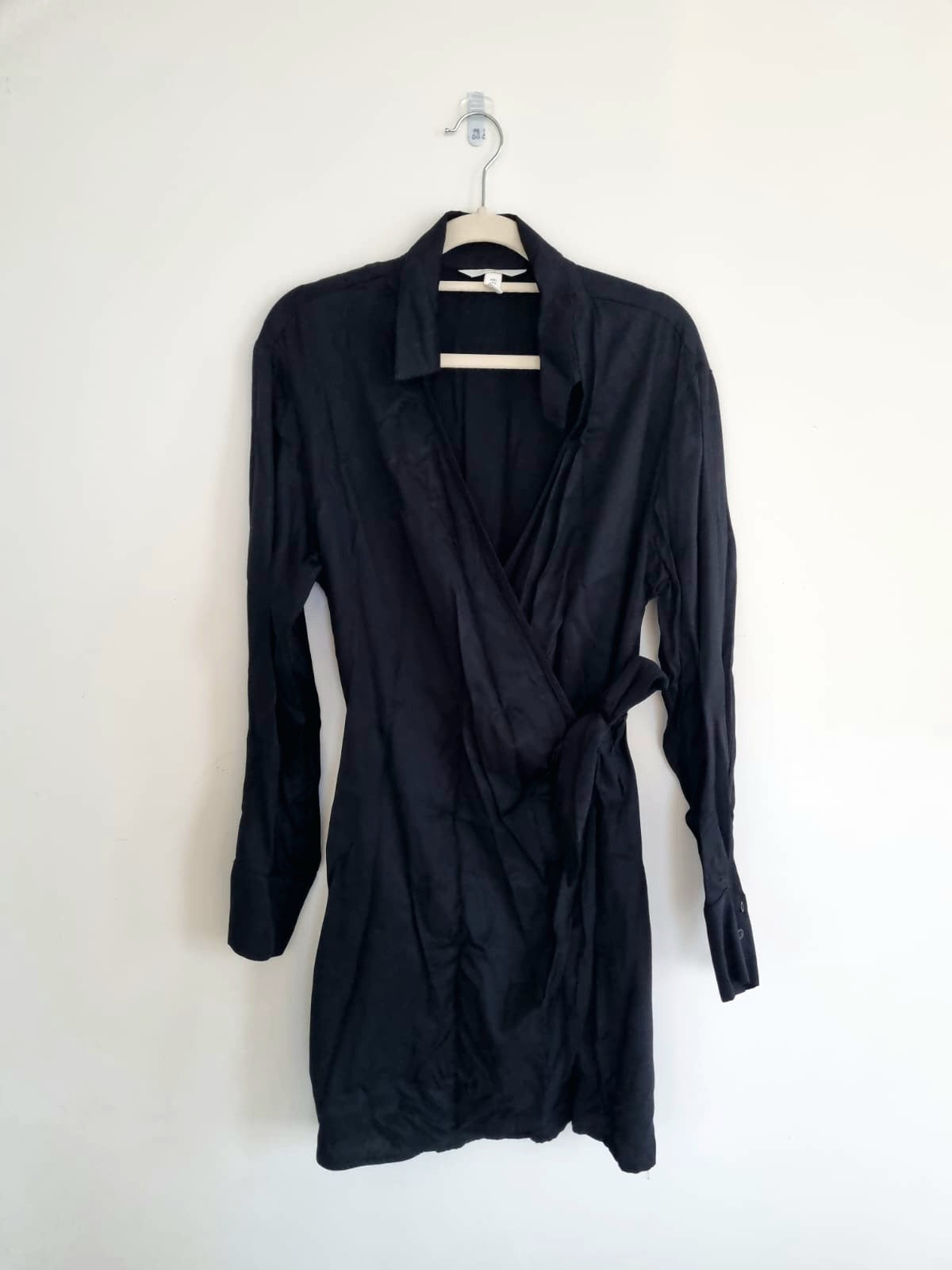 H&M Satin Wrap Dress