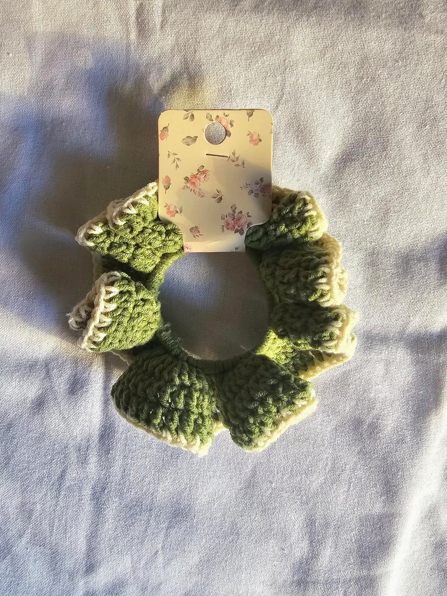 Crochet scrunchie (Green)