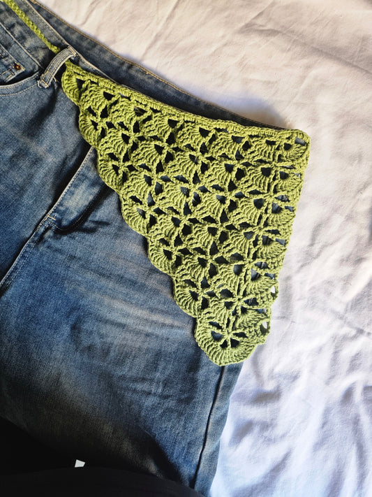Crochet bandana (Green)