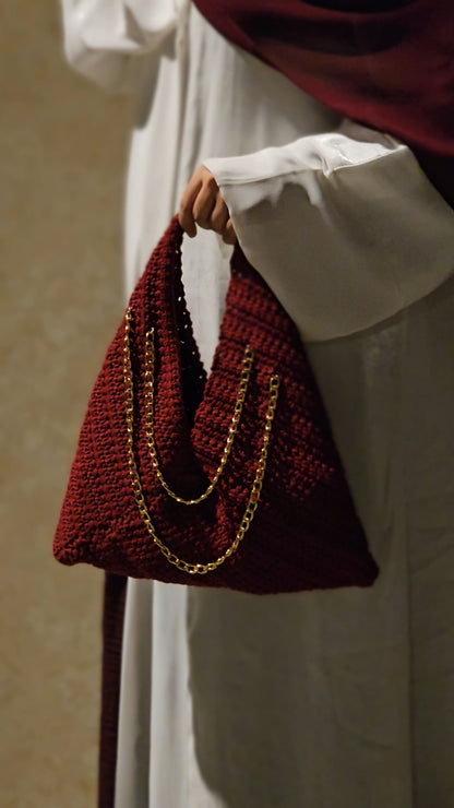 Aurora Crochet Hand Bag