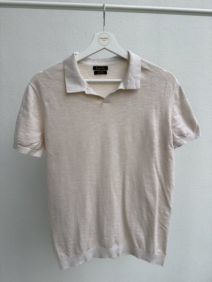 Massimo Dutti  light pink polo shirt– Smart Casual – Excellent Condition