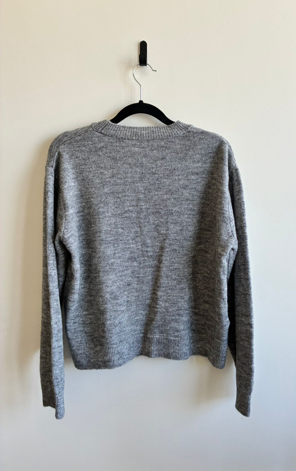 MNG Mango Grey Marl Crew Neck Sweater