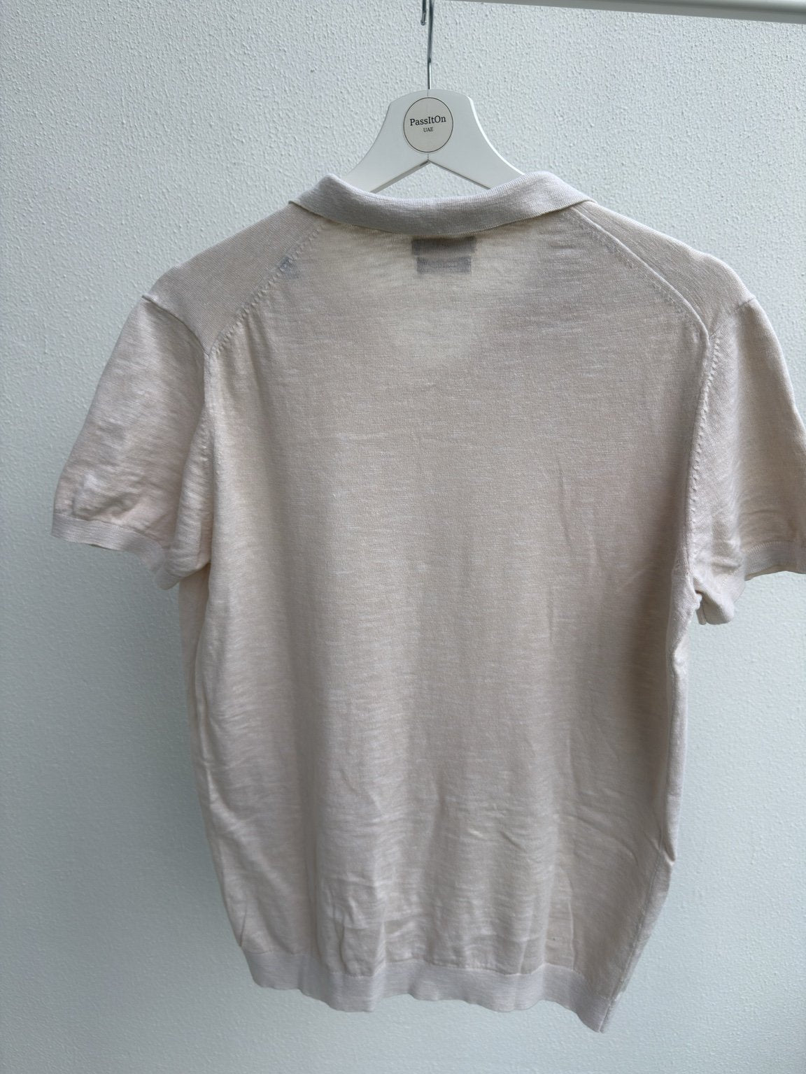 Massimo Dutti  light pink polo shirt– Smart Casual – Excellent Condition