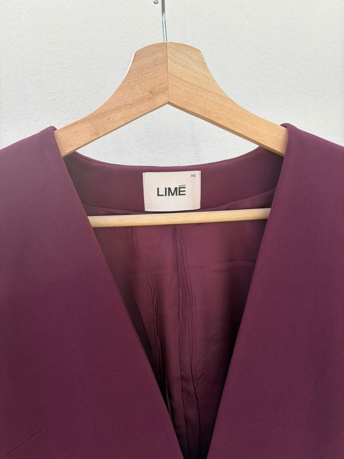Plum Tailored Blazer – Lime