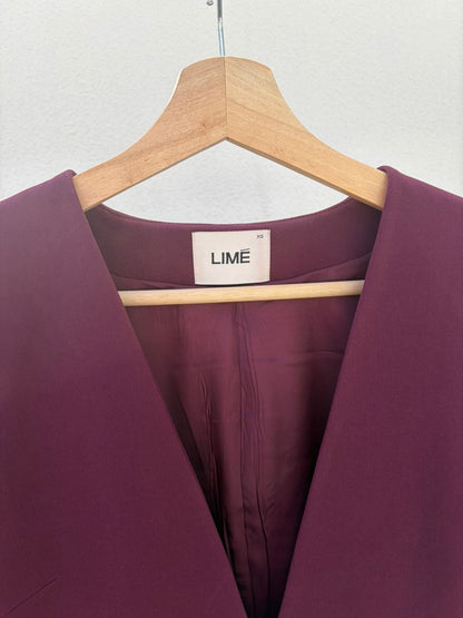 Plum Tailored Blazer – Lime