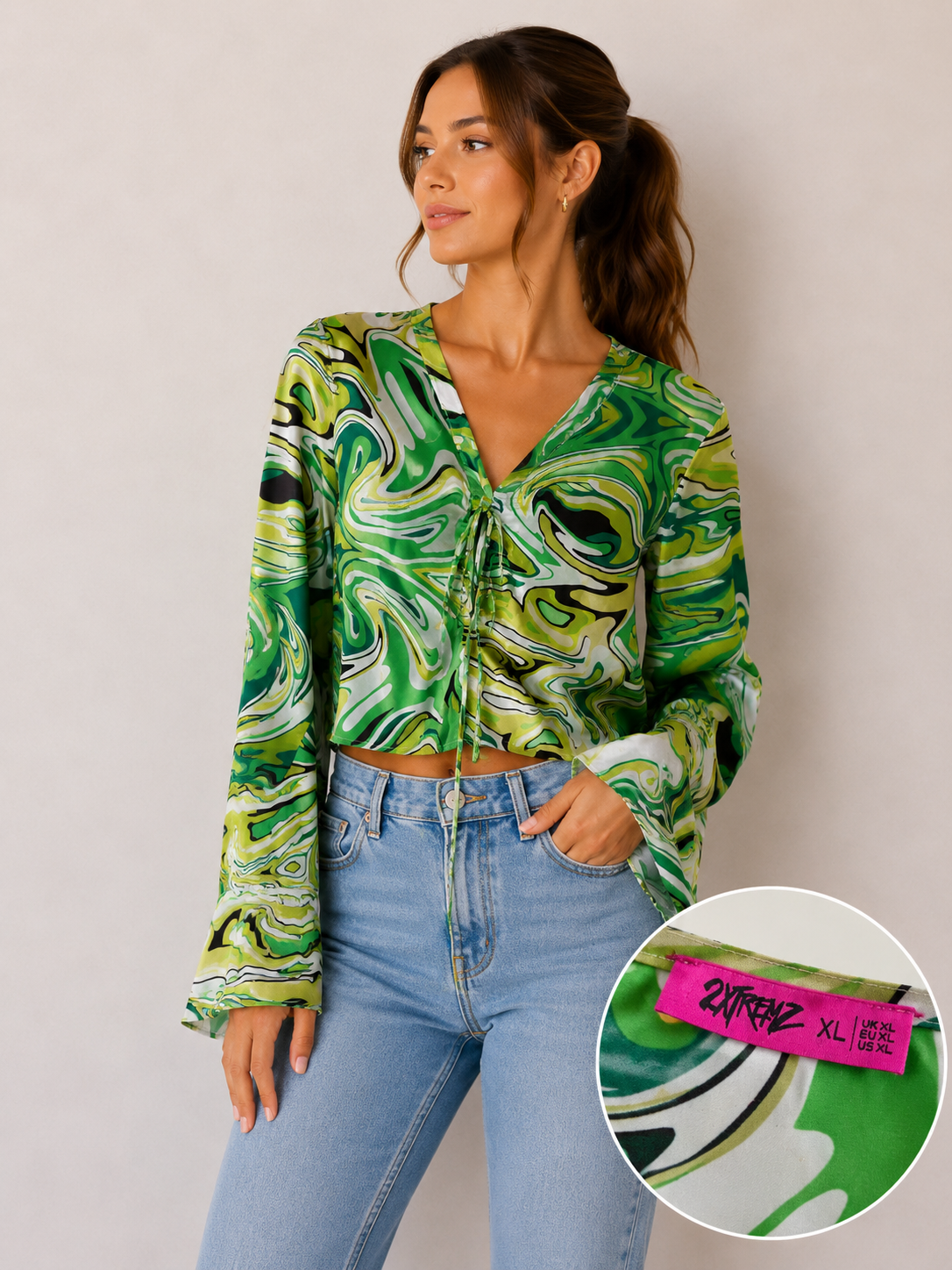 groovy tie up top