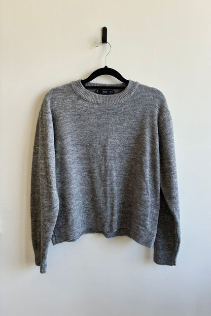 MNG Mango Grey Marl Crew Neck Sweater