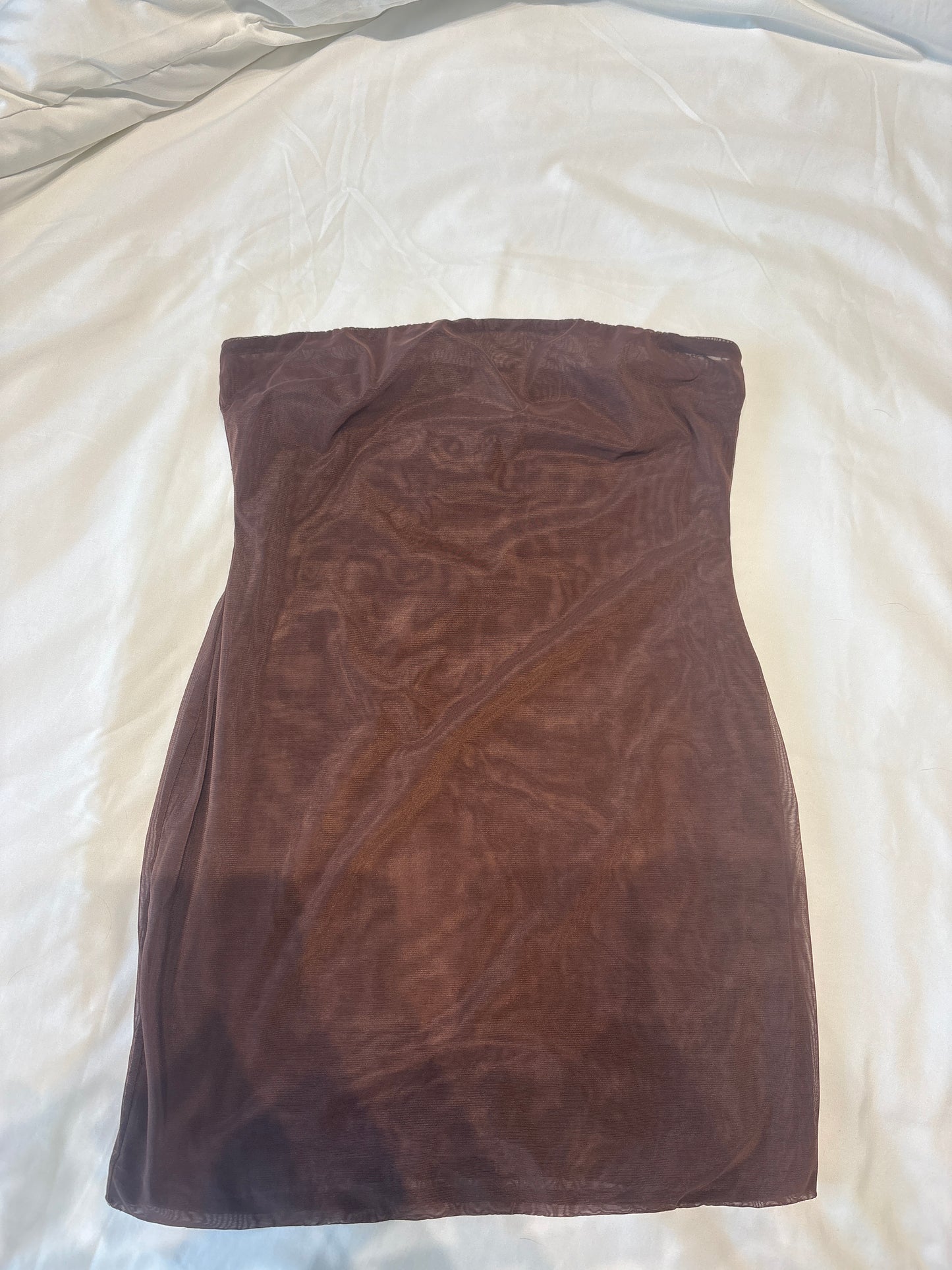 Oh Polly Sheer slip dress
