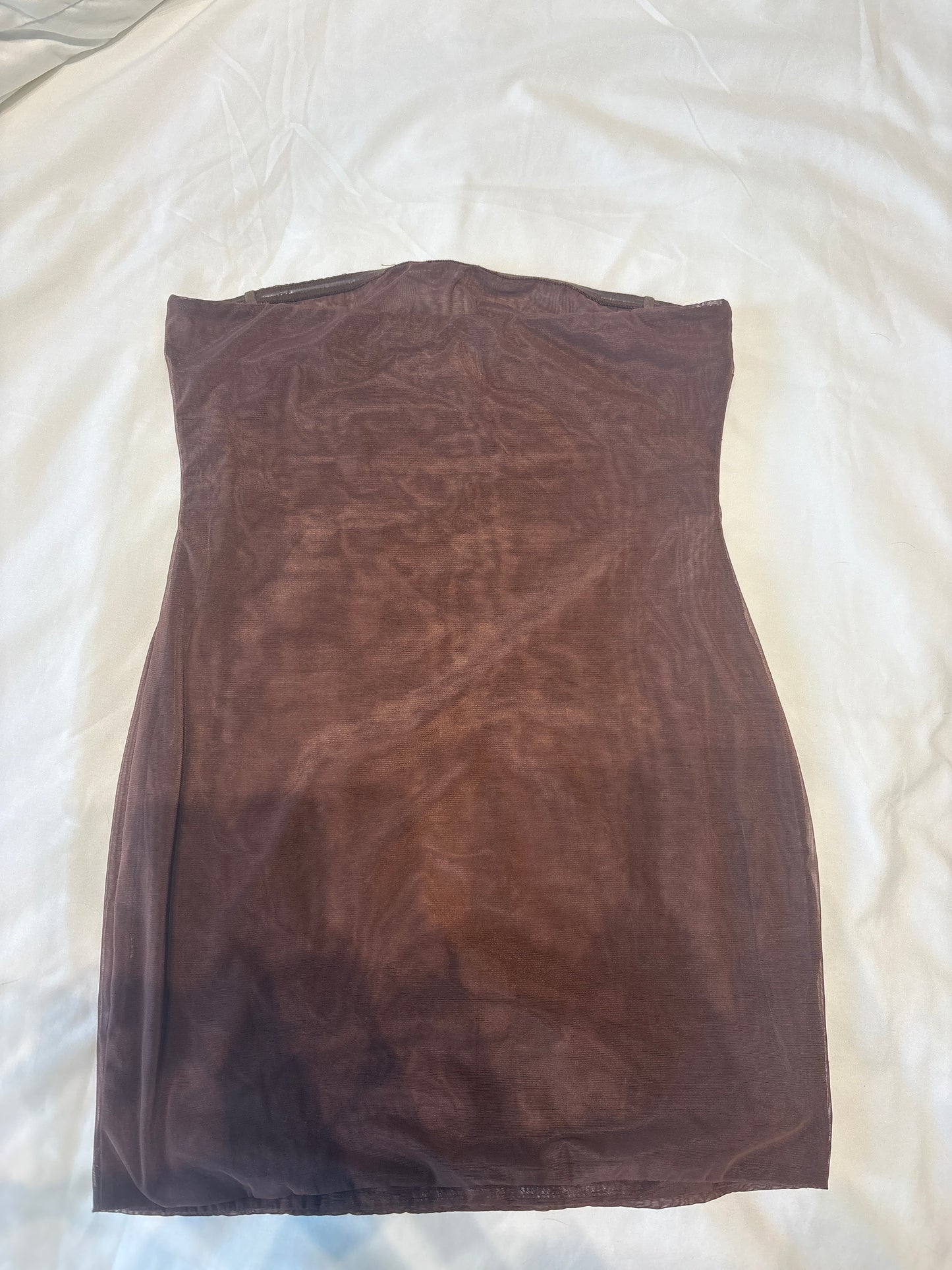 Oh Polly Sheer slip dress