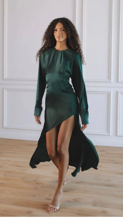 KARTIA LONG SLEEVE MAXI DRESS