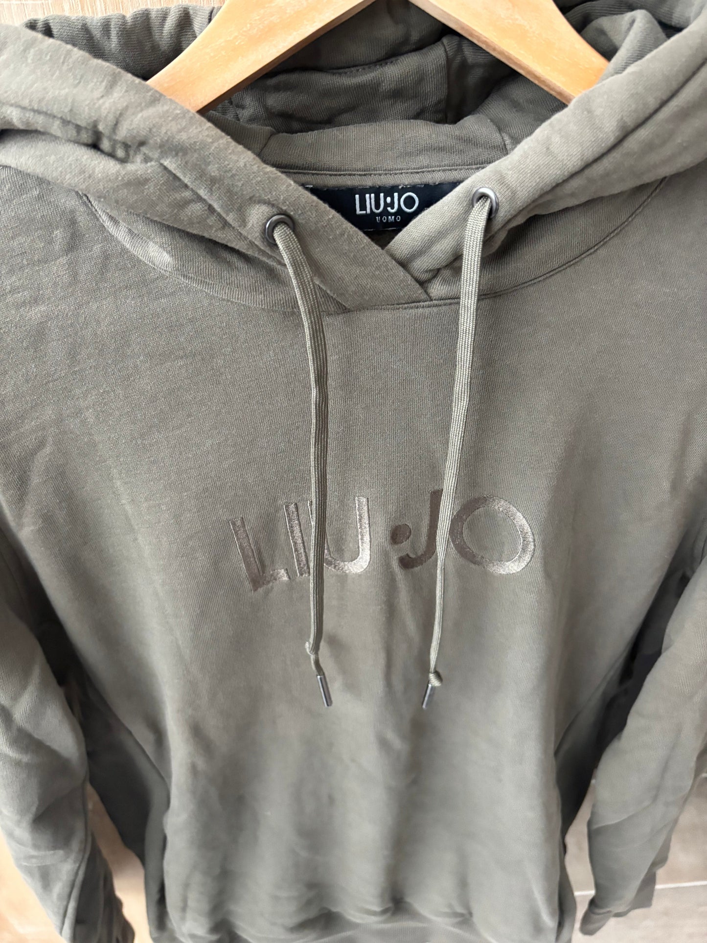 Mens Liu Jo Hoody - Khaki