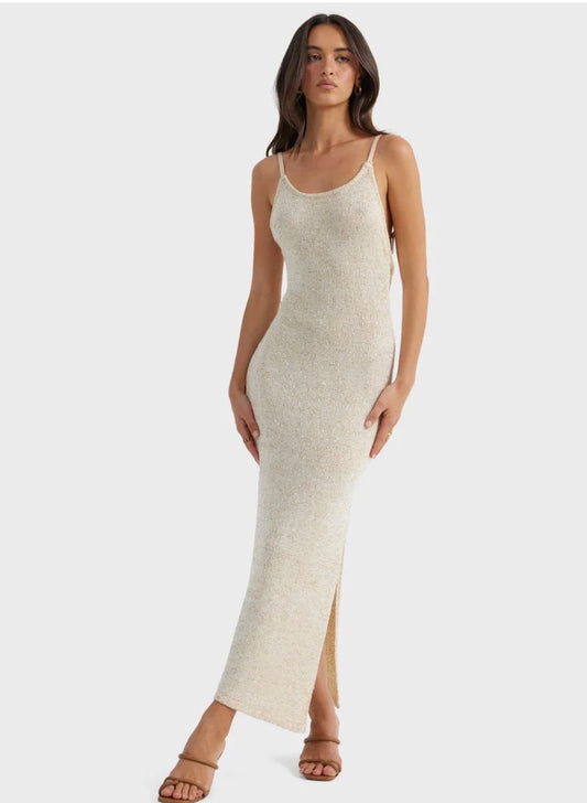 SNDYS KNIT SLIP DRESS