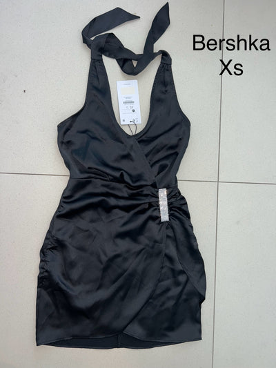 Bershka satin mini dress