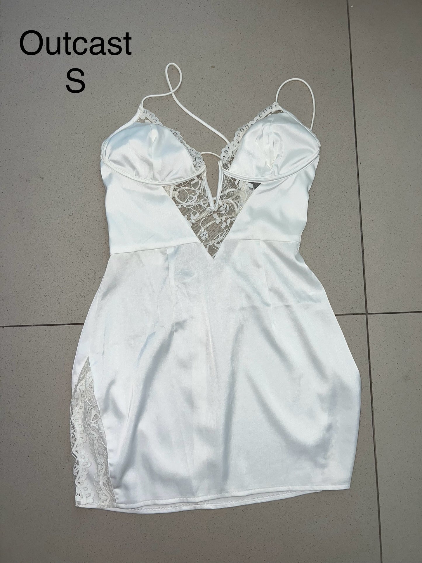 Outcast white mini dress