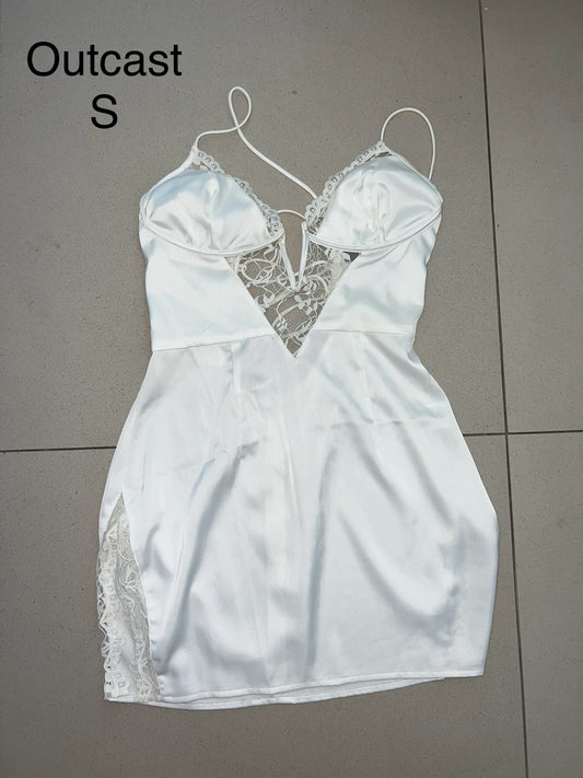 Outcast white mini dress