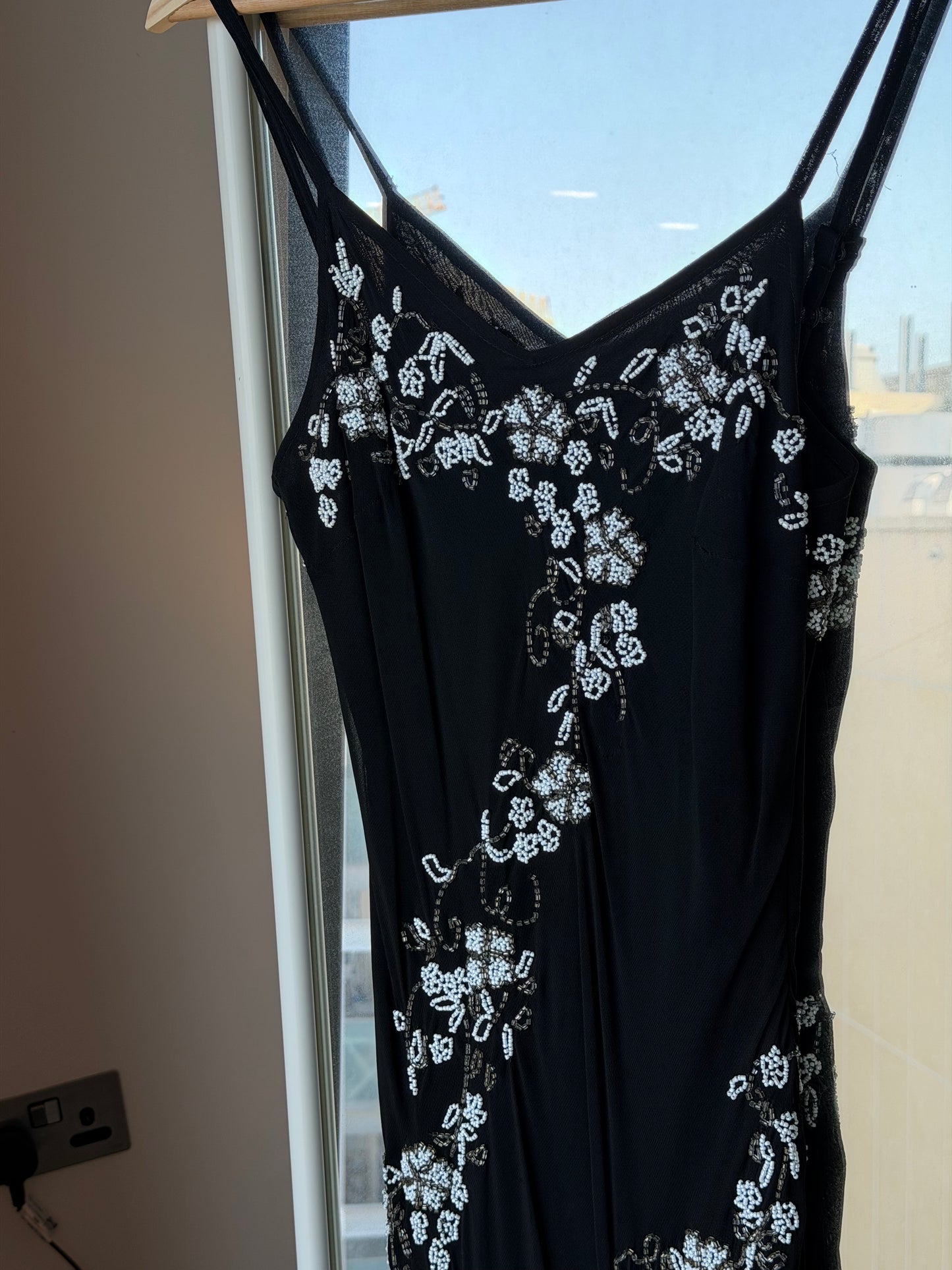Black Beaded dress