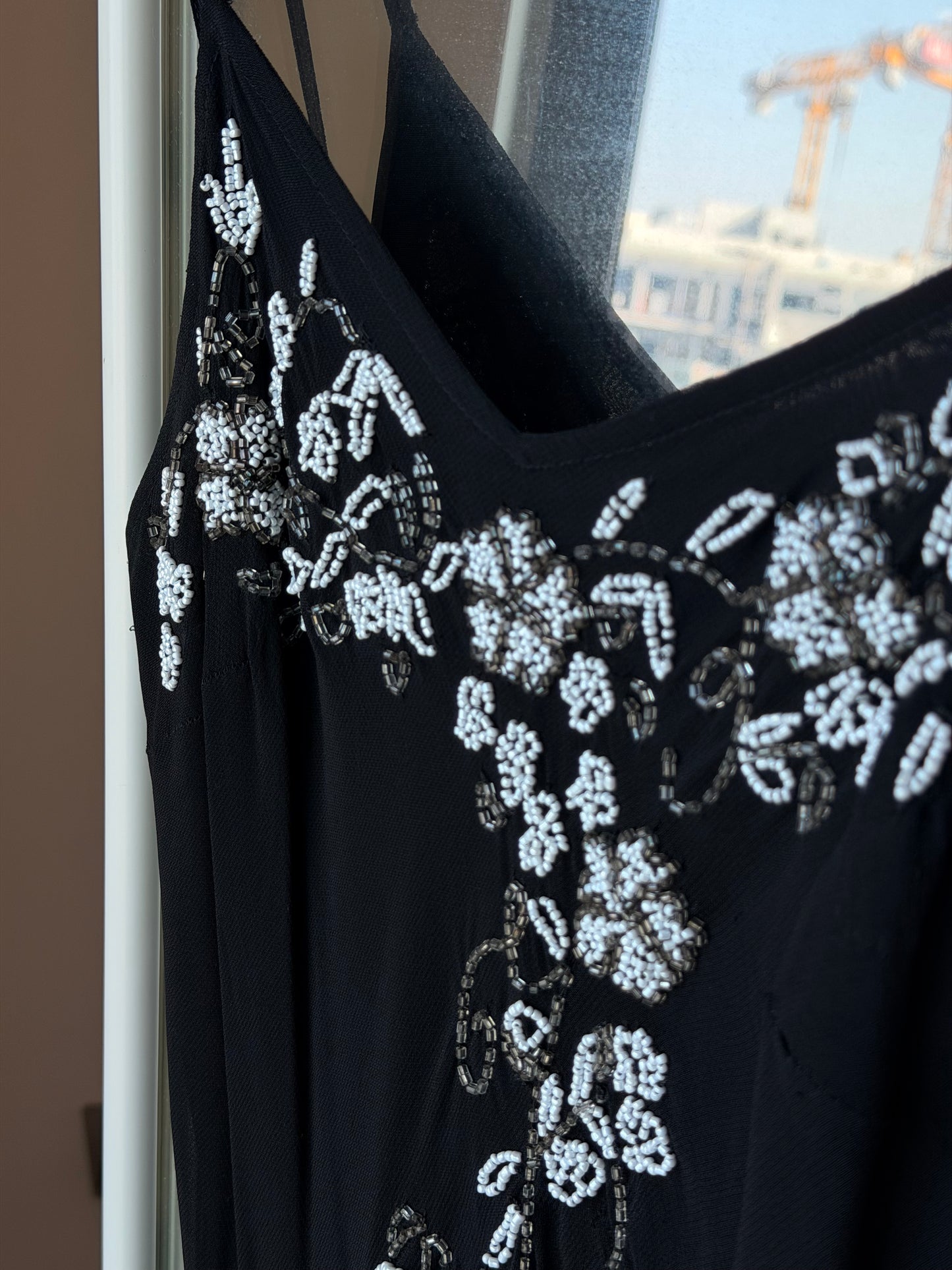 Black Beaded dress