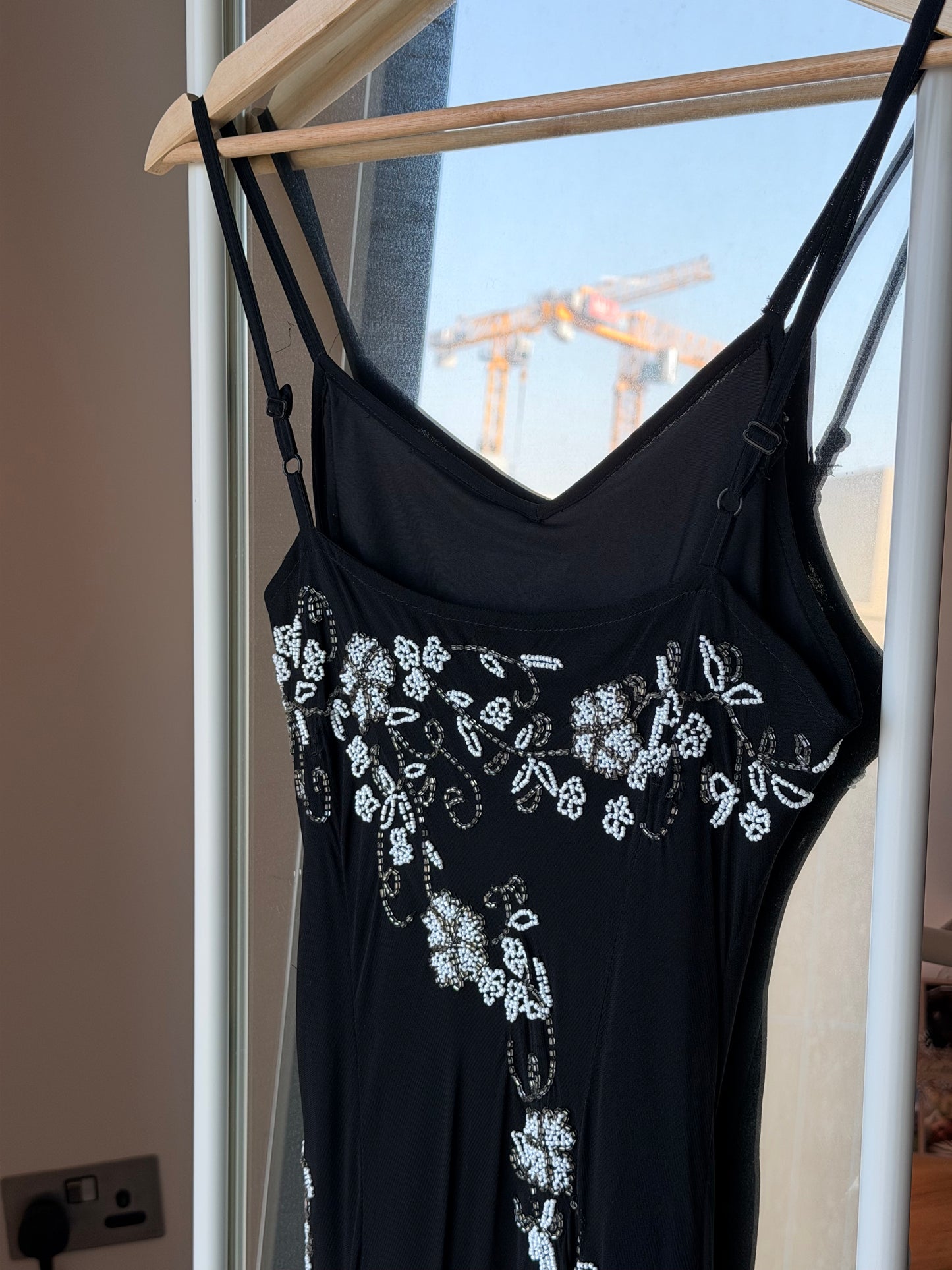 Black Beaded dress