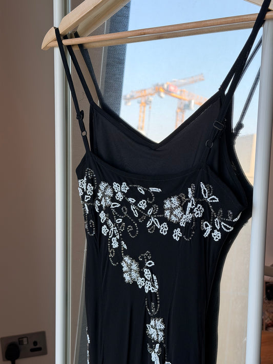 Black Beaded dress