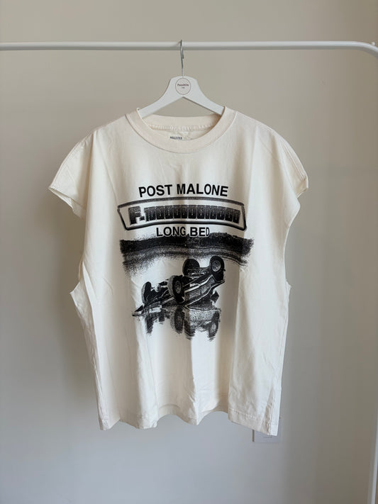 Post malone hollister vintage top