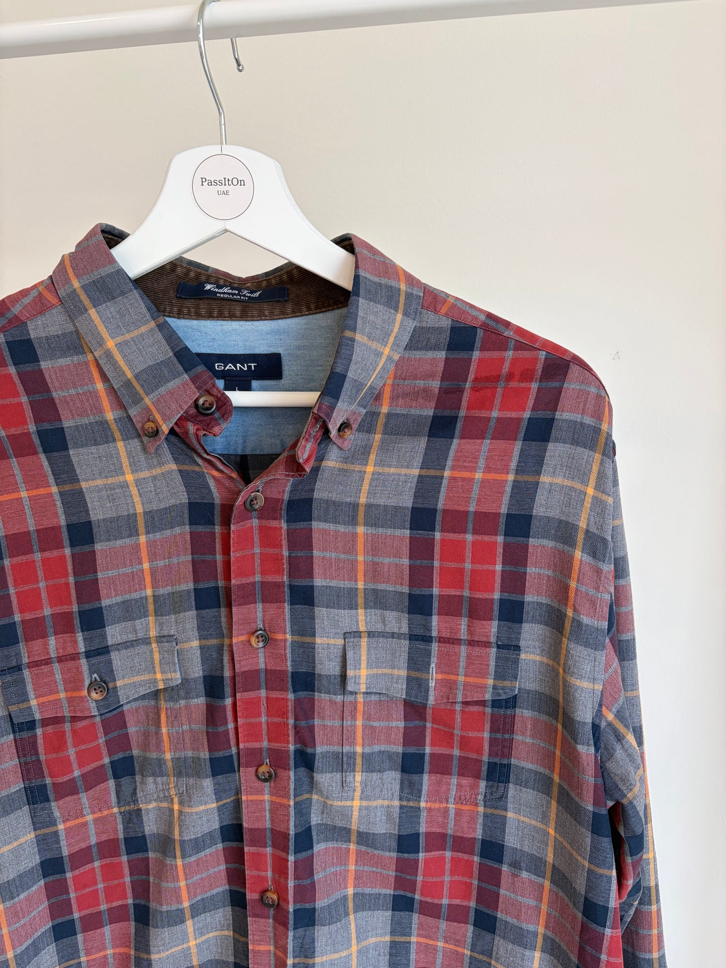 checked shirt from gant