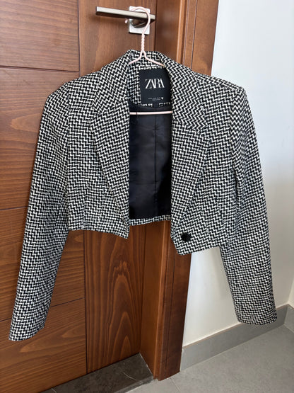 Cropped blazer