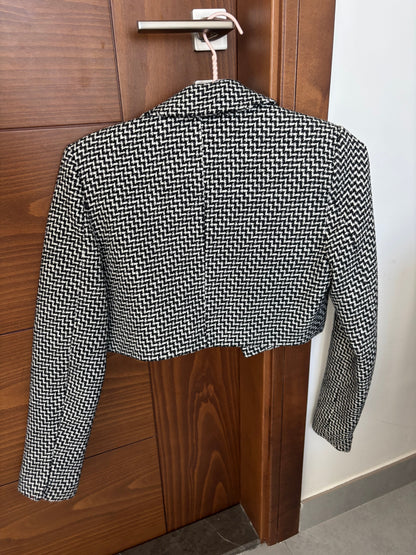 Cropped blazer
