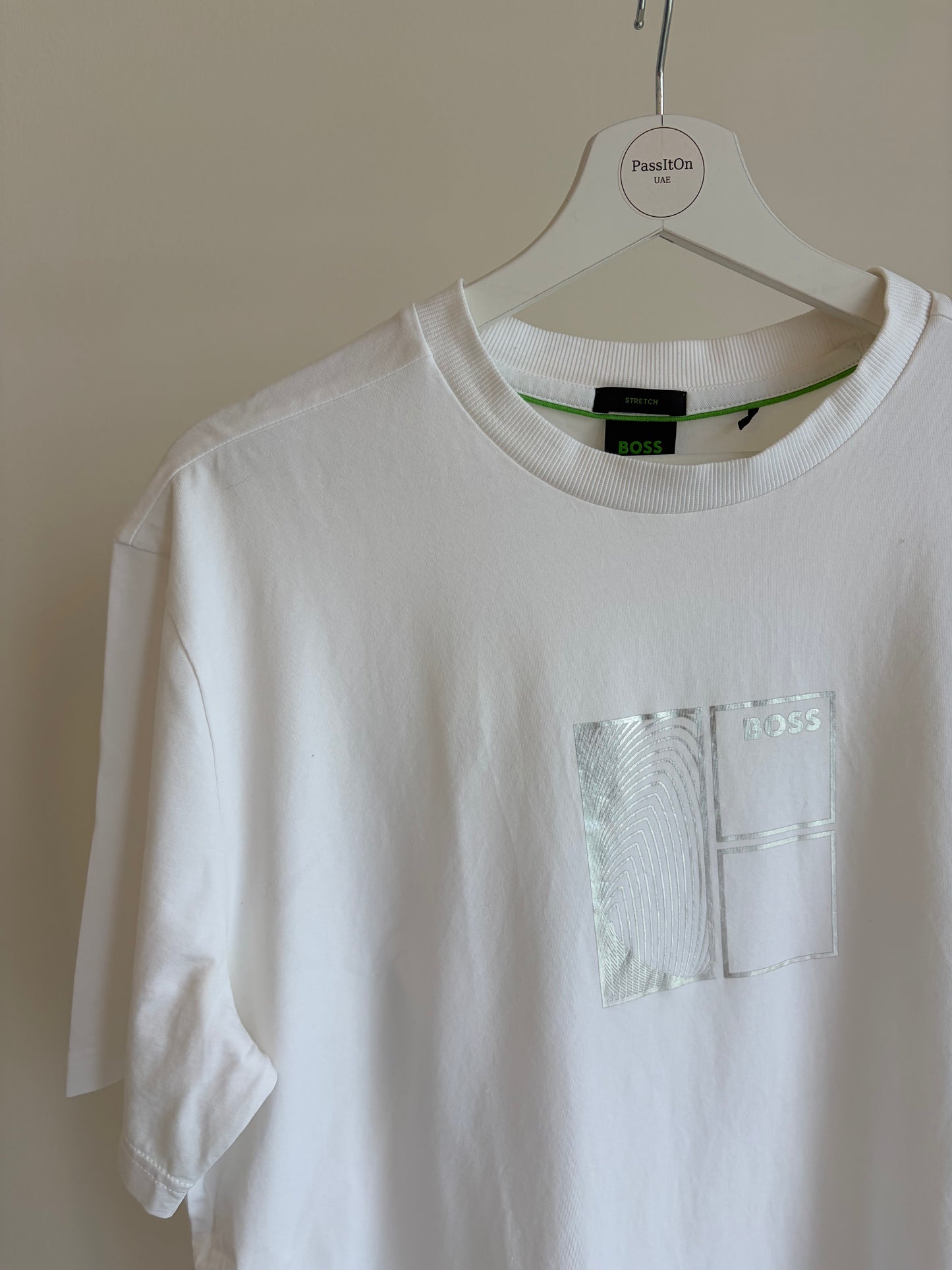 BOSS White Logo T-Shirt