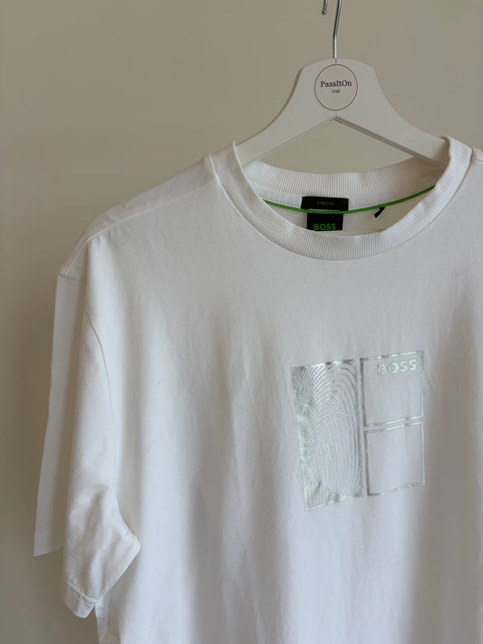 BOSS White Logo T-Shirt