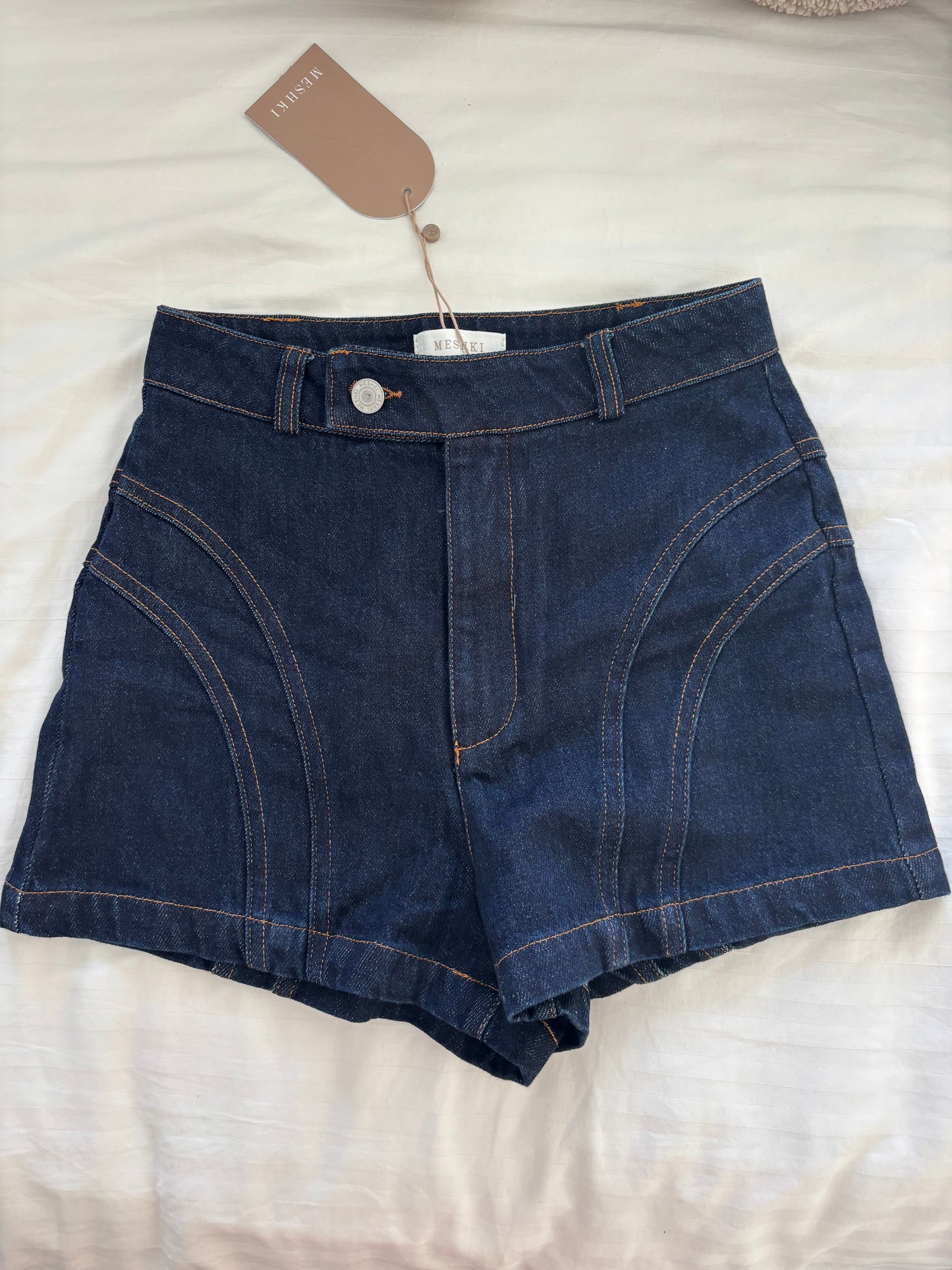 Dark navy blue shorts