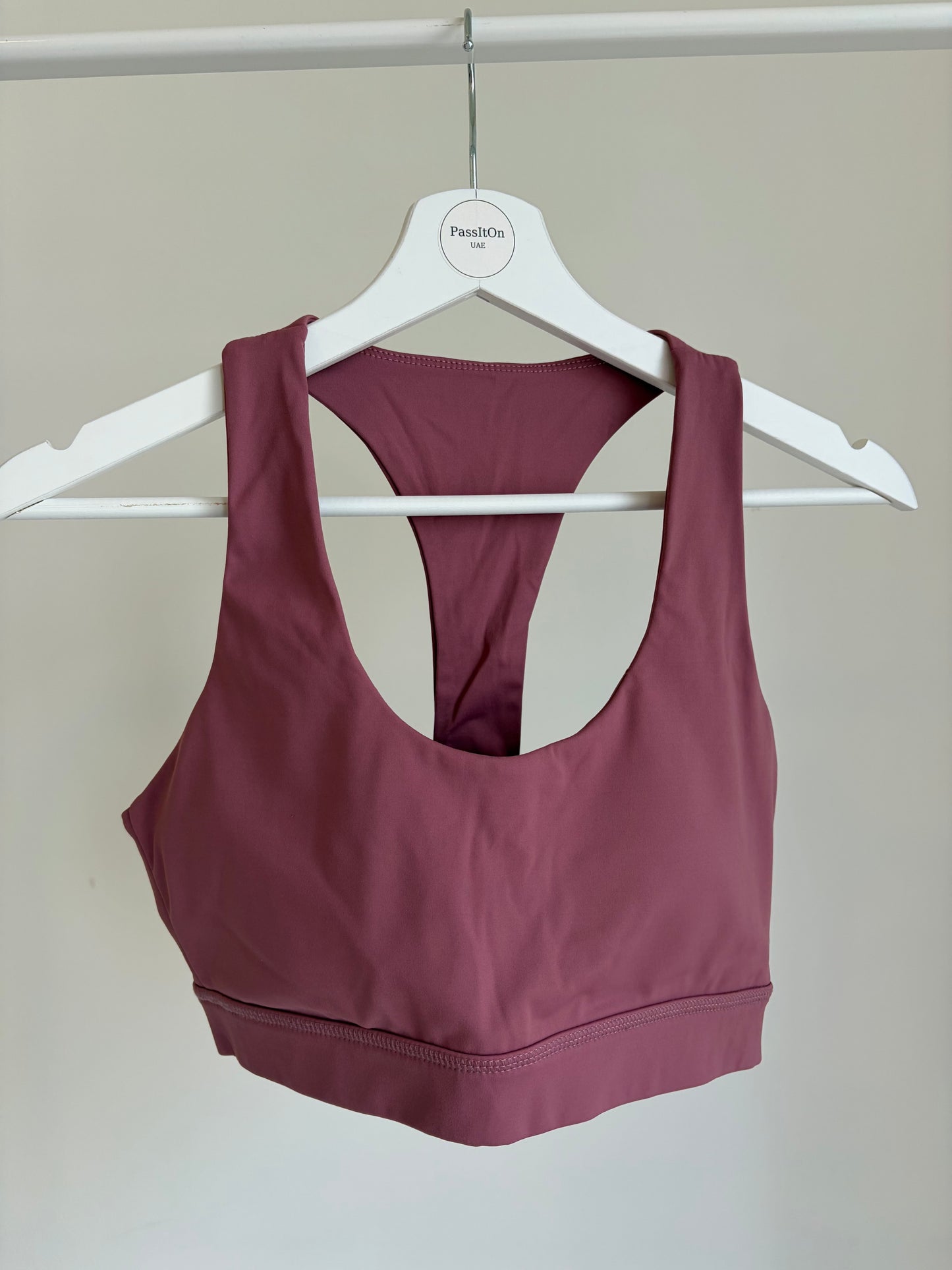 Squatwolf Mauve Sports Bra (Racerback)