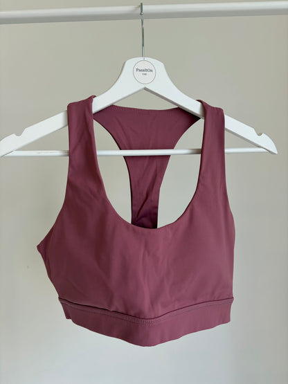 Squatwolf Mauve Sports Bra (Racerback)