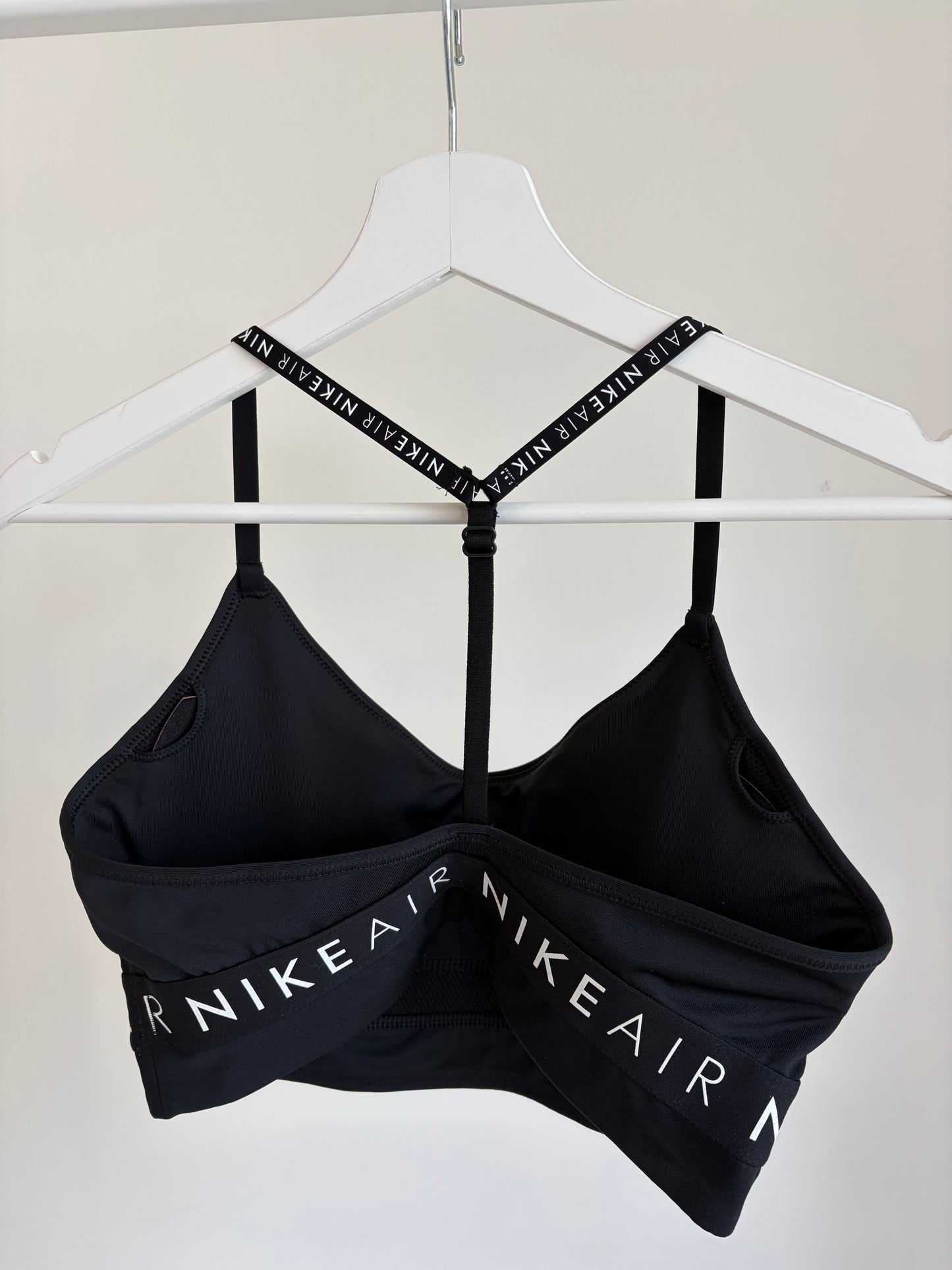 Nike Air Black Sports Bra (Strappy Back)