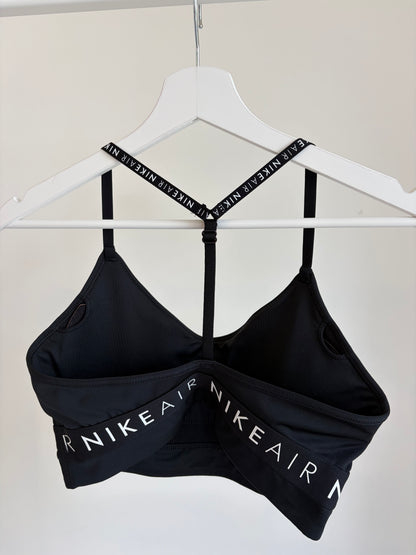 Nike Air Black Sports Bra (Strappy Back)