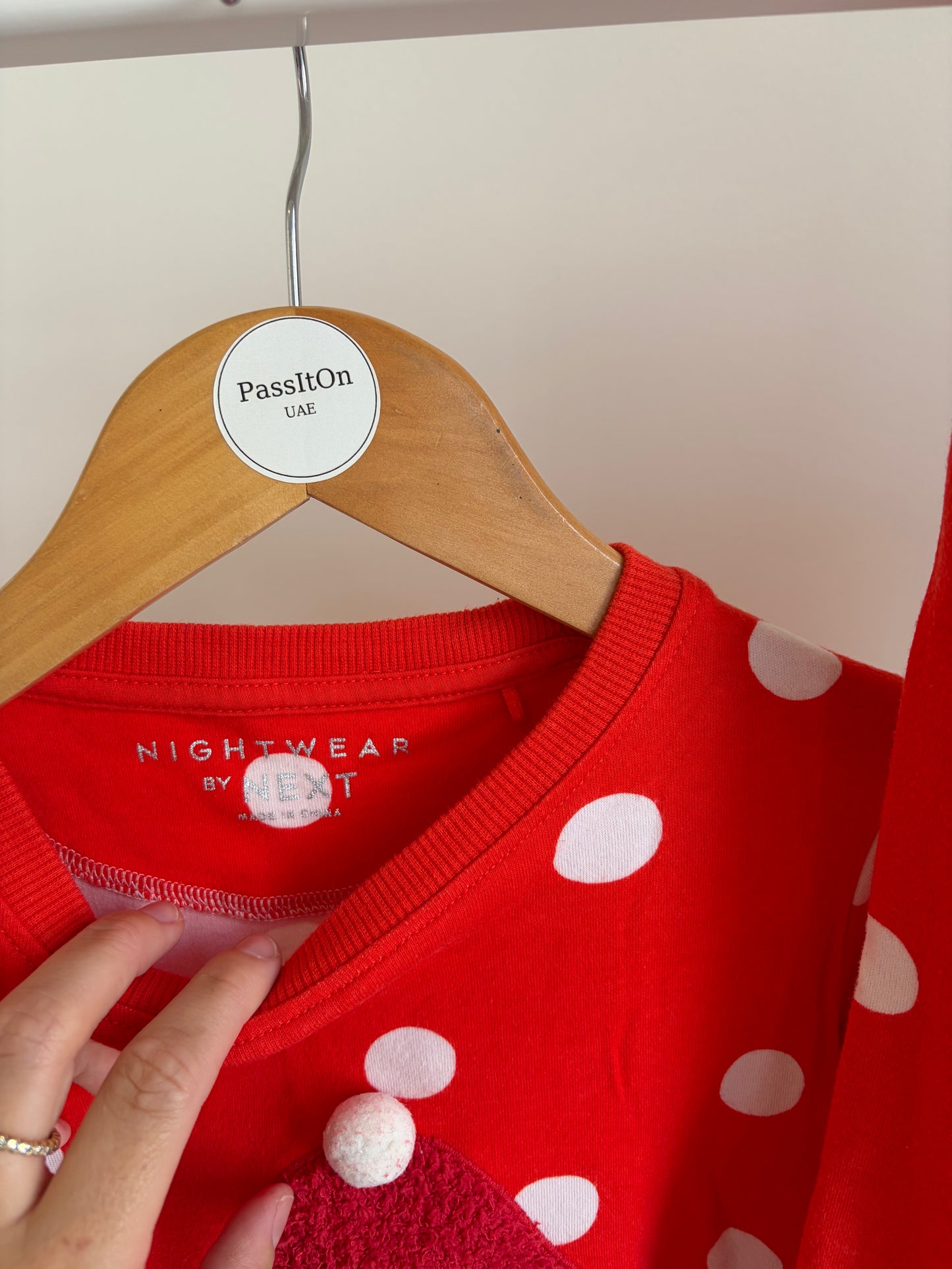 Adorable festive kids’ pajama set