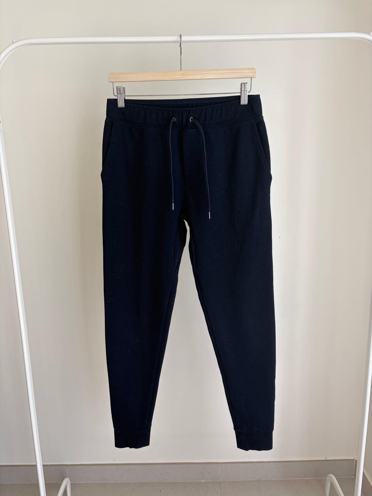 Black Slim Fit Joggers – Drawstring Waist