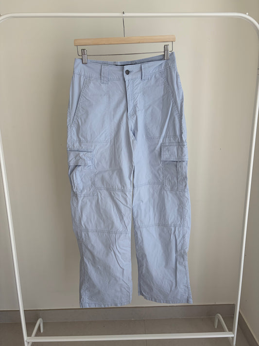 Light Blue Cargo Pants – Utility Style
