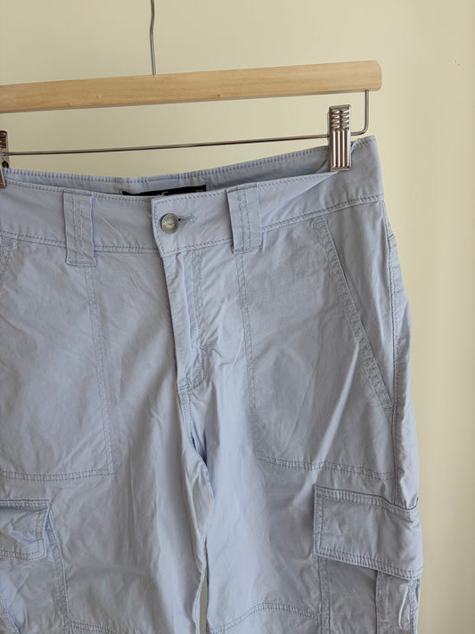 Light Blue Cargo Pants – Utility Style