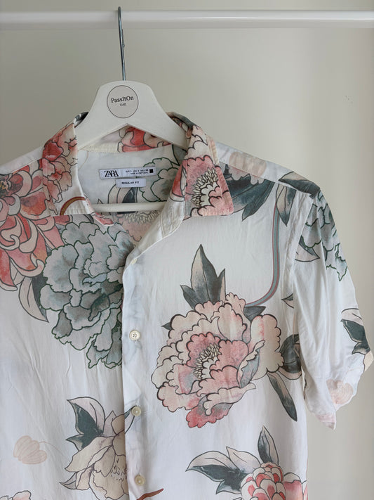 Zara Floral Print Shirt