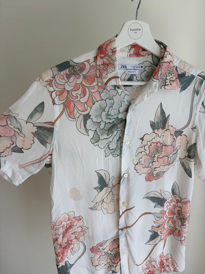 Zara Floral Print Shirt