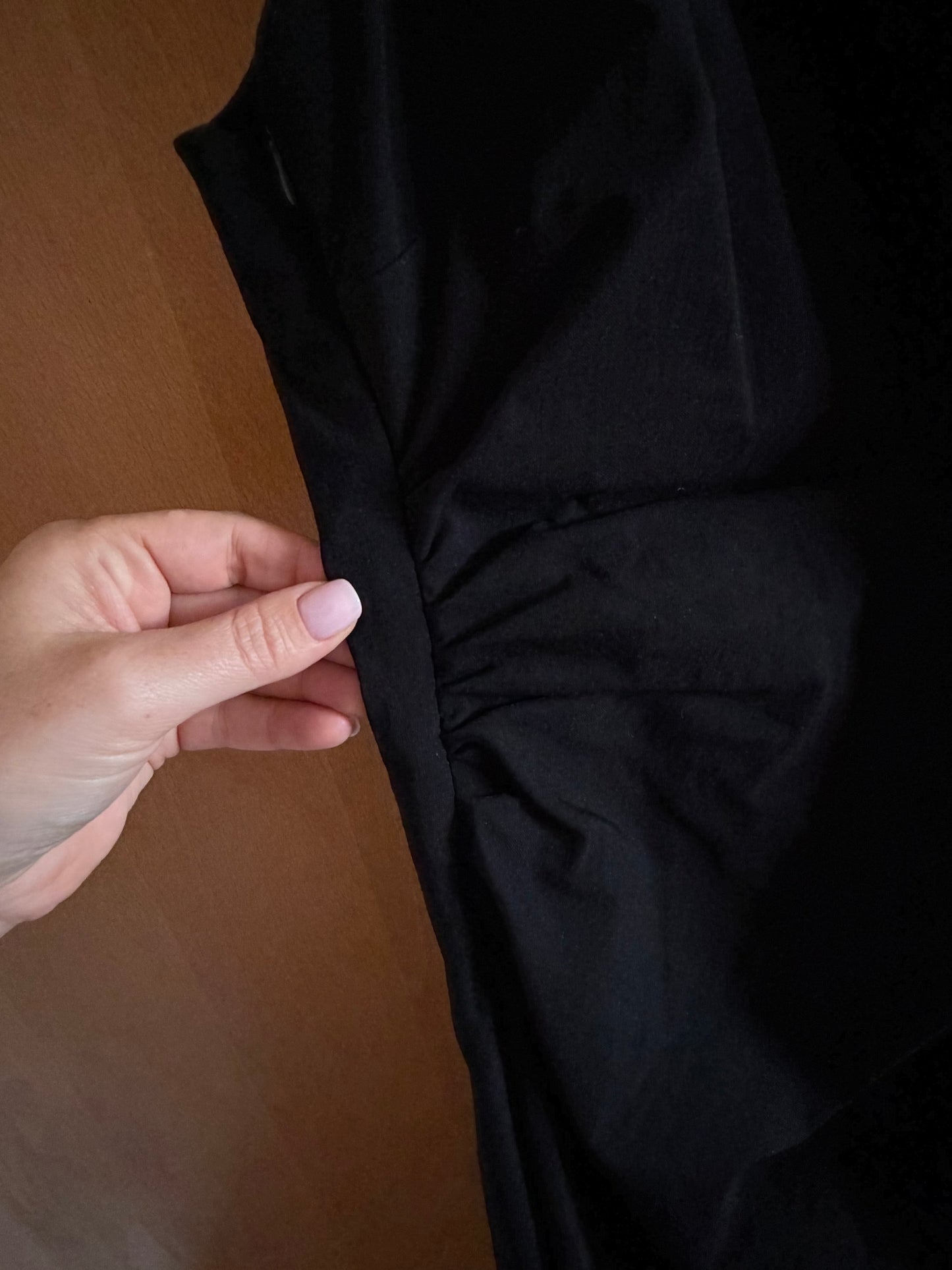 STRADIVARIUS MIDI BLACK DRESS