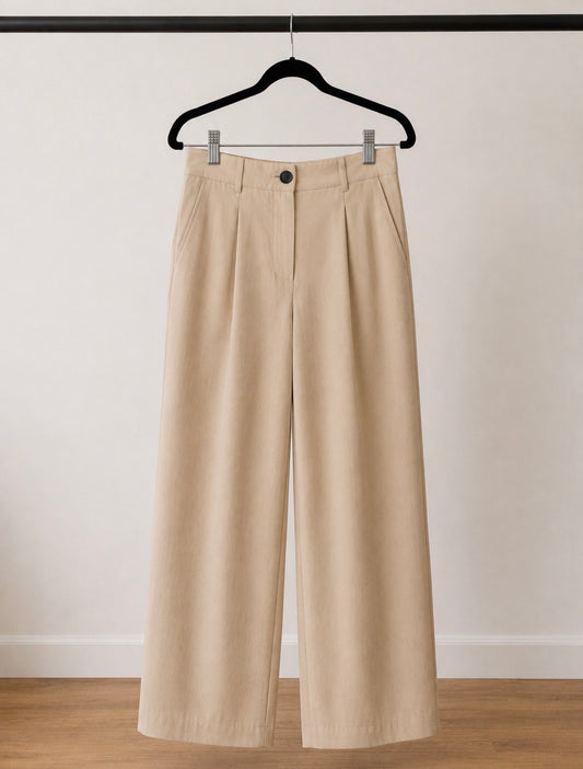 ZARA CAMEL TROUSERS