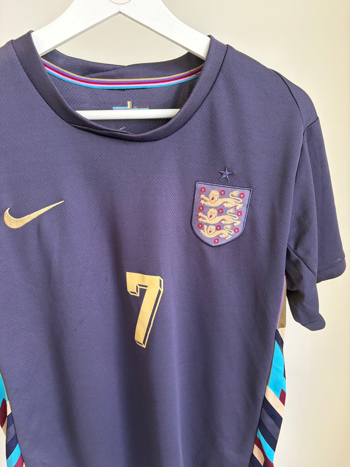 England nike away football shirt